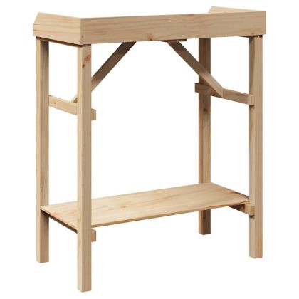 Маса за засаждане Естествен 75 x 40 x 90 см