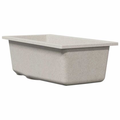Кухненска мивка Бежово 21 x 44 x 14 см Гранит