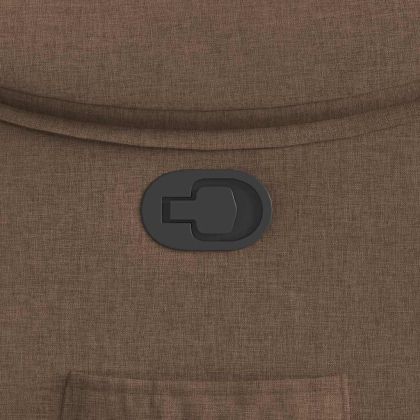 Стол наклоняем, кафяв, текстил