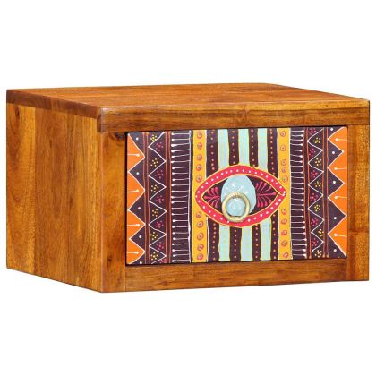 Нощен шкаф с чекмедже 2 pcs Кафяво 35 x 30 x 22 см