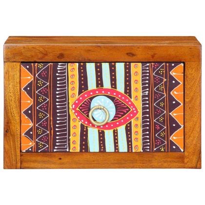 Нощен шкаф с чекмедже 2 pcs Кафяво 35 x 30 x 22 см