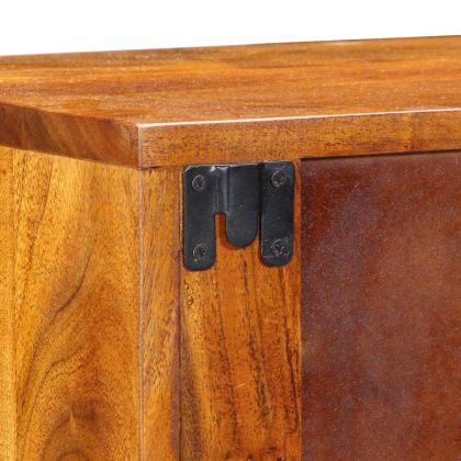 Нощен шкаф с чекмедже 2 pcs Кафяво 35 x 30 x 22 см