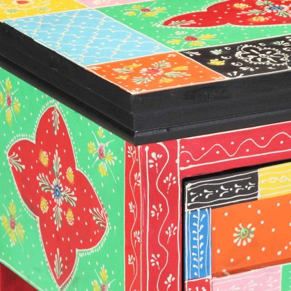 Конзолна маса с чекмедже Многоцветен 80 x 35 x 76 см