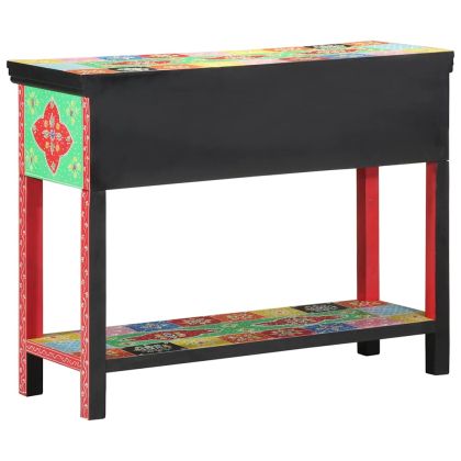 Конзолна маса с чекмедже Многоцветен 100 x 30 x 77 см