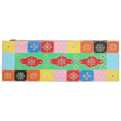 Конзолна маса с чекмедже Многоцветен 100 x 30 x 77 см