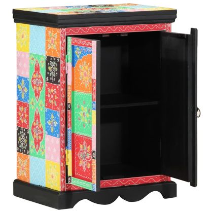 Конзолна маса с рафт със съхранение Многоцветен 50 x 30 x 70 см