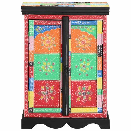 Конзолна маса с рафт със съхранение Многоцветен 50 x 30 x 70 см