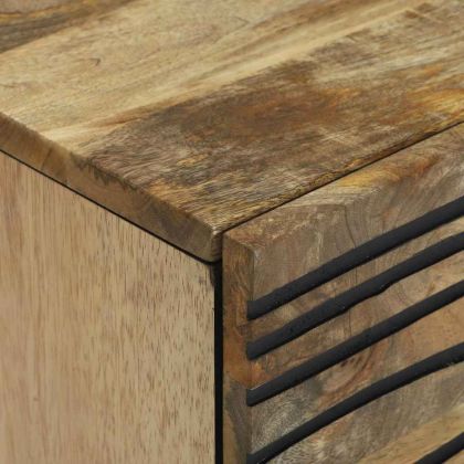 Нощен шкаф с чекмедже 2 pcs Кафяво 40 x 33 x 46 см