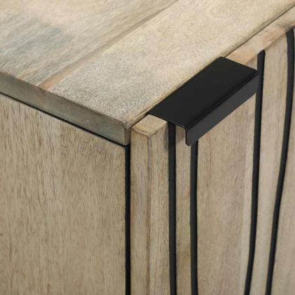 Шкаф за мивка в баня Бяло 38 x 33,5 x 58 см Инженерно дърво