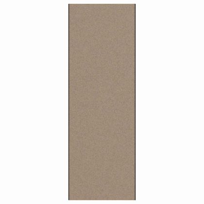 Мат за врата Бежов и черен 120 x 350 см Полипропилен и винил