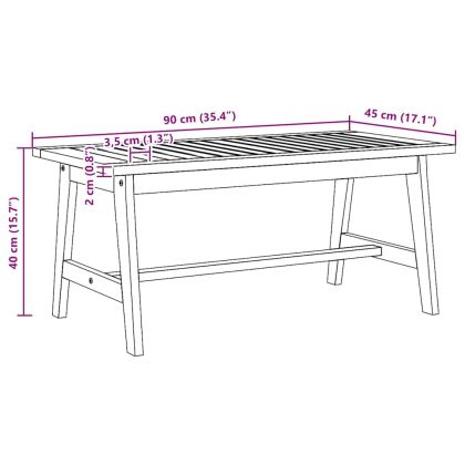 Масичка за кафе Натурален маслен Солидно акациево дърво