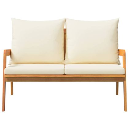 Градинска пейка Натурален маслен Солидно акациево дърво