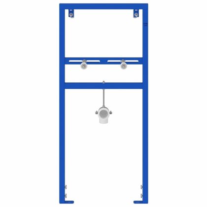 Стенна опора за баня Синьо 50 x 3 x 112 см