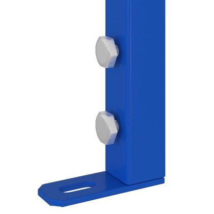 Стенна опора за баня Синьо 50 x 3 x 112 см
