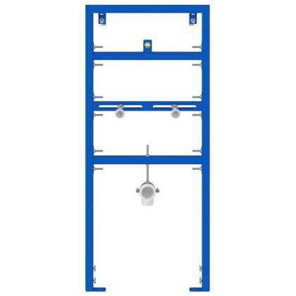 Стенна опора за баня Синьо 50 x 3 x 112 см
