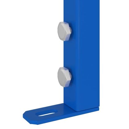 Стенна опора за баня Синьо 50 x 3 x 112 см