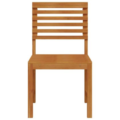 Градински стол 2 pcs Кафяво 50 x 50 x 91 см
