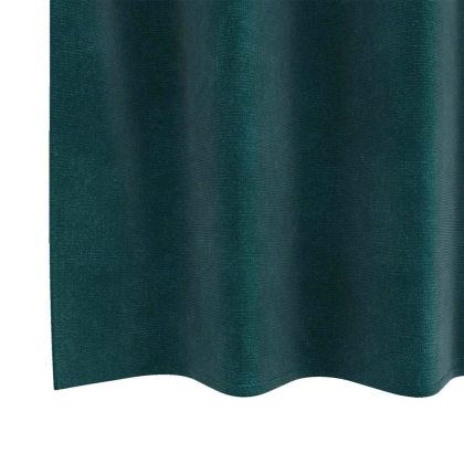 Затъмняващи завеси 2 pcs Тъмен зелен 140 x 225 cm Кадифе
