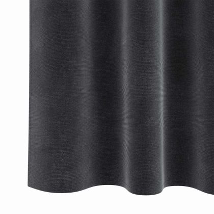 Затъмняващи завеси 2 pcs Тъмен сив 140 x 245 cm Кадифе