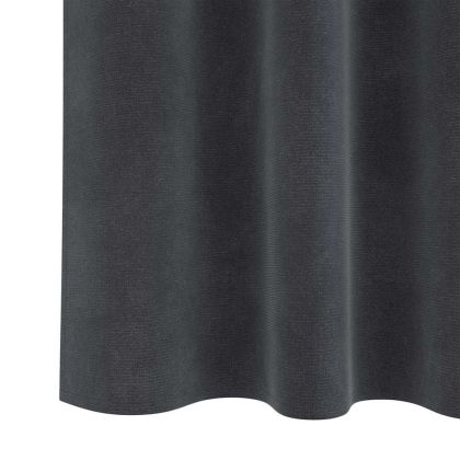 Затъмняващи завеси 2 pcs Светлосиво 140 x 175 cm Кадифе
