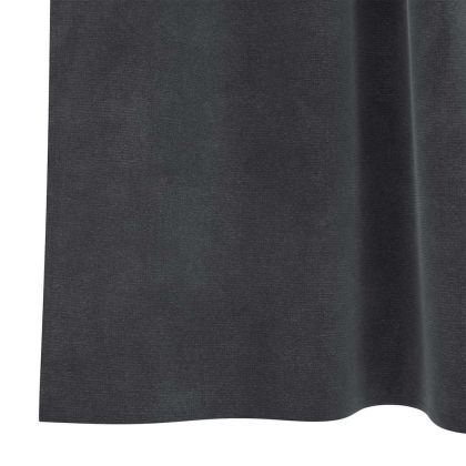 Затъмняващи завеси 2 pcs Светлосиво 140 x 140 cm Кадифе
