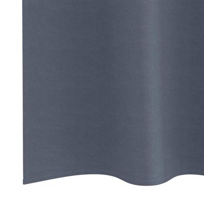 Завеси за затъмняване с пръстени 2 pcs Антрацит 260 x 140 см