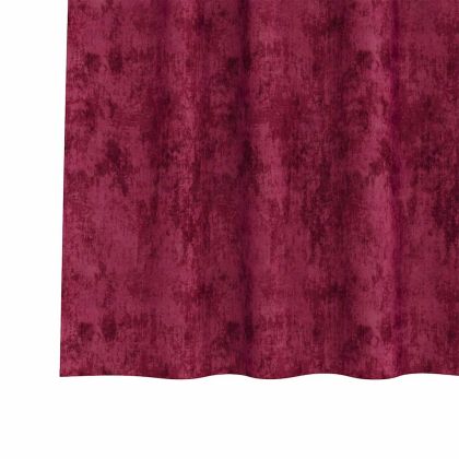 Кадифени завеси С завеси 2 pcs виненочервен 175 x 140 см Кадифе