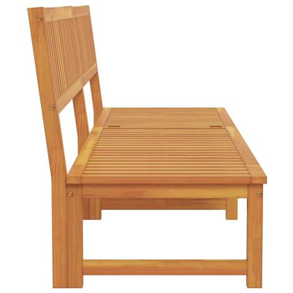Шезлонг Натурален маслен 200 x 57 x 75 см