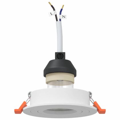 Прожектор 12 pcs Бяло 9 x 9 x 2 см Алуминий