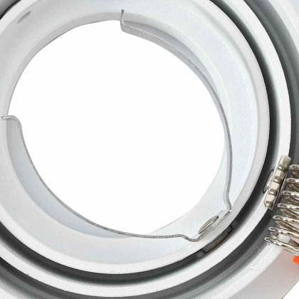 Прожектор 24 pcs Бяло 9 x 9 x 2 см Алуминий