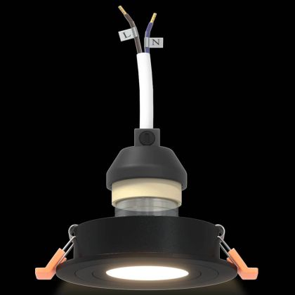 Прожектор 6 pcs Черно 9 x 9 x 2 см Алуминий