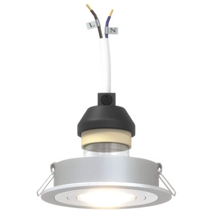 Прожектор 24 pcs Сребрист 9 x 9 x 2 см Алуминий