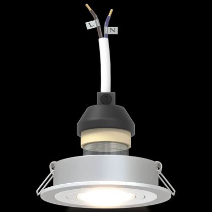 Прожектор 24 pcs Сребрист 9 x 9 x 2 см Алуминий