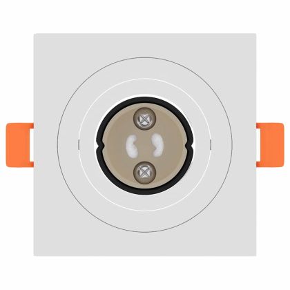 Прожектор 6 pcs Бяло 9 x 9 x 2 см Алуминий