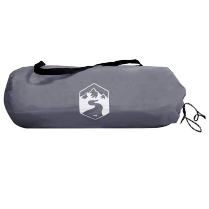 Палатка за съхранение на велосипеди с покрив Сив и оранжев