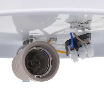 Таванна лампа с прожектори Сив 30 x 30 x 13,5 см текстил