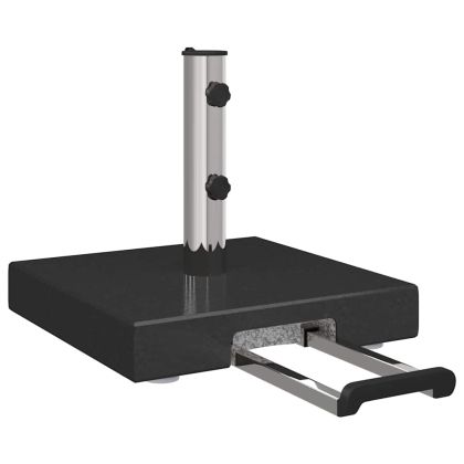 Основа за чадър Черно 41 x 41 x 37 см Гранит