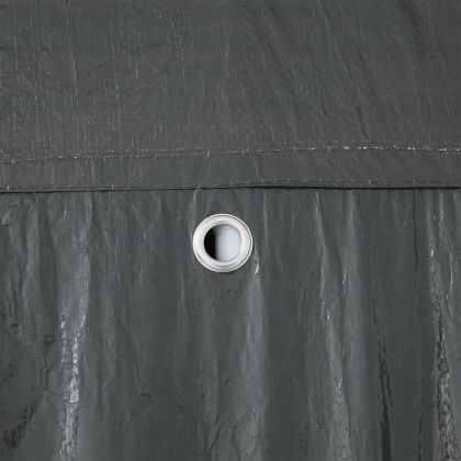 Парти шатър Антрацит 800 x 400 x 266 см Полиетилен и стомана