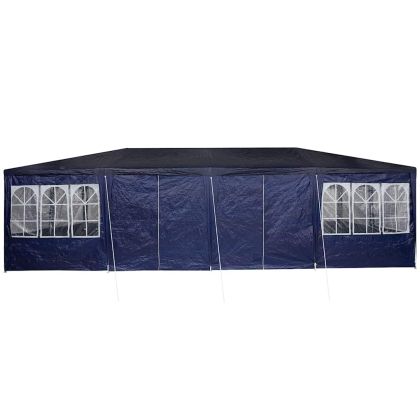 Парти шатър Синьо 800 x 400 x 266 см Полиетилен