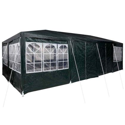 Парти шатър Зелен 800 x 400 x 266 см Полиетилен