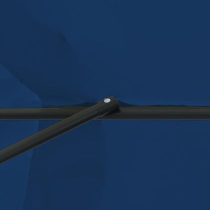 Градински парасол Азурно син 394 x 394 x 248 см