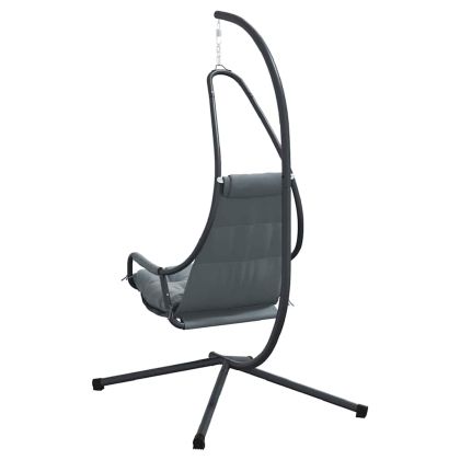 Висящ стол яйце Антрацит 94 x 107 x 196,5 см Стомана
