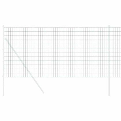 Европейска ограда Зелен 1,2 x 10 m Желязо с PVC покритие