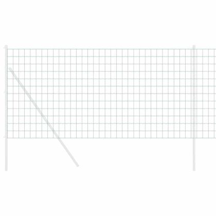Европейска ограда Зелен 1,2 x 10 m Желязо с PVC покритие