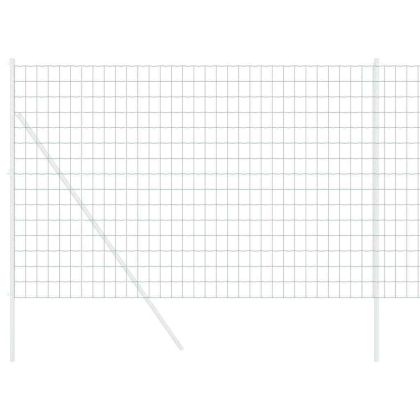 Европейска ограда Зелен 1,6 x 10 m Желязо с PVC покритие