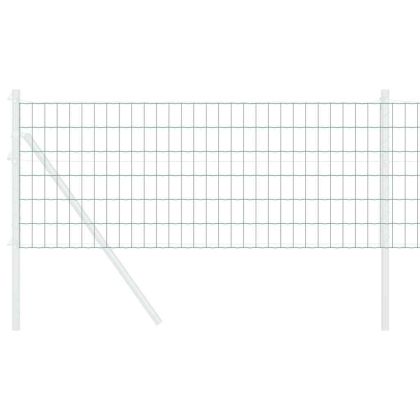 Европейска ограда Зелен 0,6 x 25 м Желязо с PVC покритие