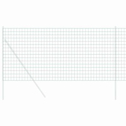 Европейска ограда Зелен 0,4 x 10 м Желязо с PVC покритие