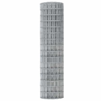 Европейска ограда 1 x 10 m Желязо с PVC покритие