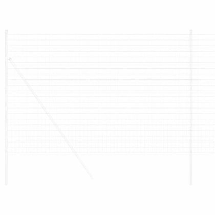 Европейска ограда 1,6 x 10 m Желязо с PVC покритие