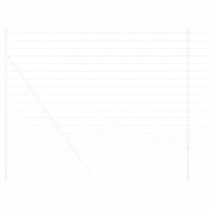 Европейска ограда 1,5 x 10 m Желязо с PVC покритие